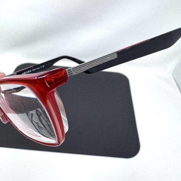 PRADA Red Eyeglasses Frame VPS 01B  AB9-1O1 54 [] 16 140 - Picture 14 of 16